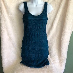 Teal Forever 21 Body Con Dress